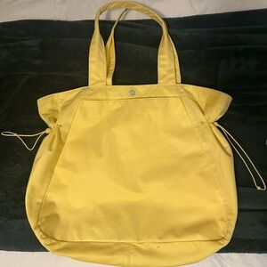 Yellow Lululemon Tote Bag